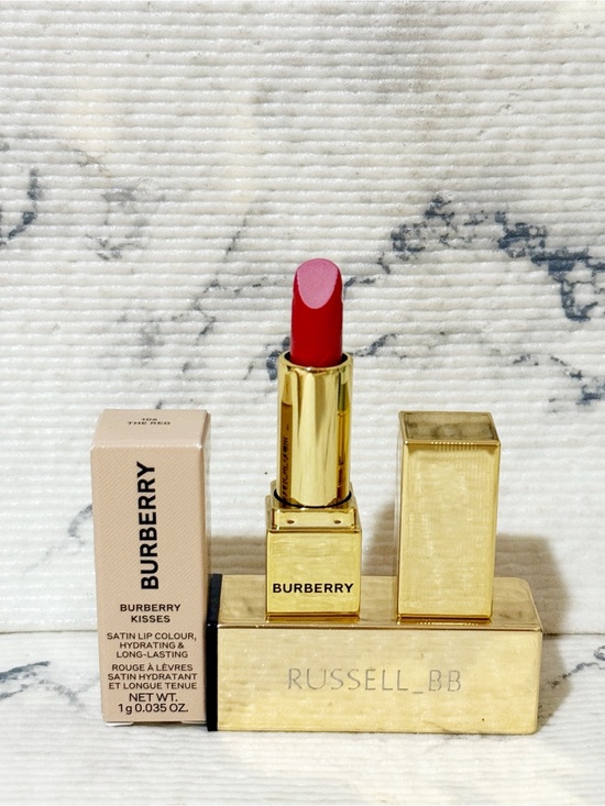 Burberry Other - Burberry Mini Red Satin Lipstick